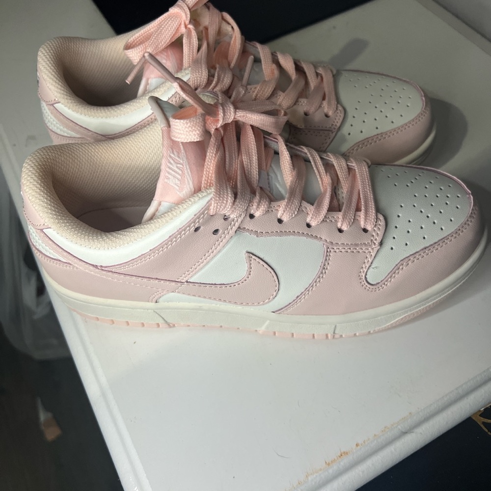 Orange Pearl Nike Dunks